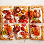 Puff Pastry Heirloom Tomato Tart
