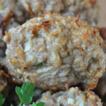 Tantalizing Turkey and Blue Cheese Meatballs