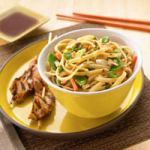 Warm Thai Basil Noodles
